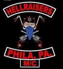 HELLRAISERS PHILA. PA. M/C 8LE