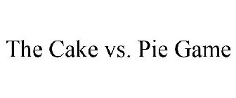 THE CAKE VS PIE GAME