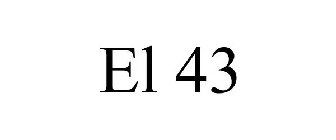 EL 43