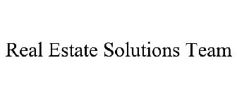 REAL ESTATE SOLUTIONS TEAM