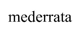 MEDERRATA