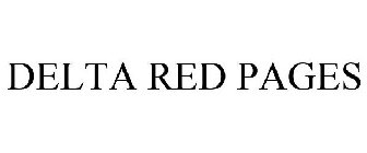 DELTA RED PAGES