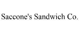 SACCONE'S SANDWICH CO.