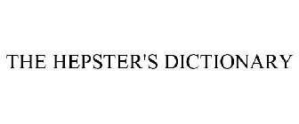 THE HEPSTER'S DICTIONARY