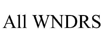 ALL WNDRS