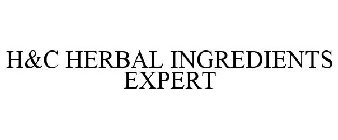 H&C HERBAL INGREDIENTS EXPERT