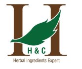 H H & C HERBAL INGREDIENTS EXPERT