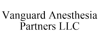 VANGUARD ANESTHESIA PARTNERS LLC