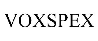 VOXSPEX