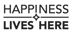 HAPPINESS LIVES HERE