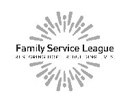 FAMILY SERVICE LEAGUE RESTORING HOPE. REBUILDING LIVES.