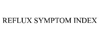 REFLUX SYMPTOM INDEX