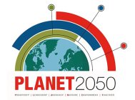 PLANET 2050 PROSPERITY LEADERSHIP ADVOCACY NURTURE ENVIRONMENT TOGETHER