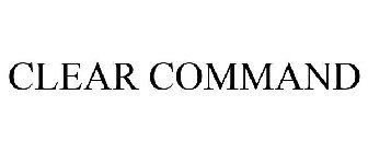 CLEAR COMMAND