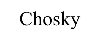 CHOSKY