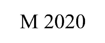 M 2020