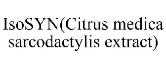 ISOSYN(CITRUS MEDICA SARCODACTYLIS EXTRACT)