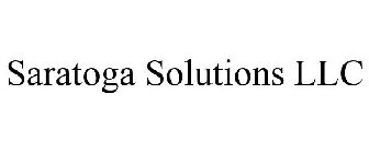 SARATOGA SOLUTIONS LLC