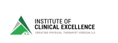 ICE INSTITUTE OF CLINICAL EXCELLENCE CREATING PHYSICAL THERAPIST VERSION 2.0