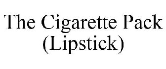 THE CIGARETTE PACK (LIPSTICK)