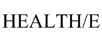 HEALTH/E