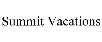 SUMMIT VACATIONS