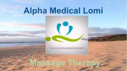 ALPHA MEDICAL LOMI MASSAGE THERAPY