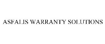 ASFALIS WARRANTY SOLUTIONS