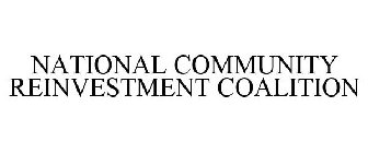 NATIONAL COMMUNITY REINVESTMENT COALITION
