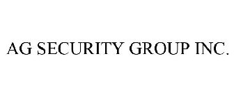 AG SECURITY GROUP INC.