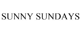 SUNNY SUNDAYS