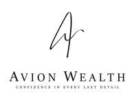 A AVION WEALTH CONFIDENCE IN EVERY LAST DETAIL