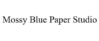 MOSSY BLUE PAPER STUDIO
