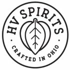 HV SPIRITS CRAFTED IN OHIO