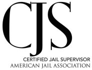 CJS CERTIFIED JAIL SUPERVISOR AMERICAN JAIL ASSOCIATION