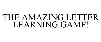 THE AMAZING LETTER LEARNING GAME!