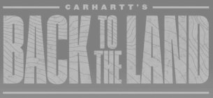 CARHARTT'S BACK TO THE LAND