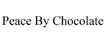 PEACE BY CHOCOLATE