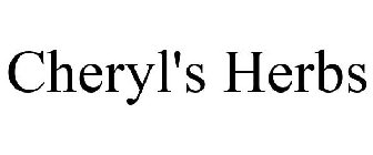 CHERYL'S HERBS