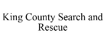 KING COUNTY SEARCH AND RESCUE