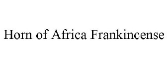 HORN OF AFRICA FRANKINCENSE