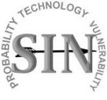 SIN PROBABILITY TECHNOLOGY VULNERABILITY
