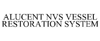 ALUCENT NVS VESSEL RESTORATION SYSTEM