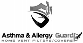 ASTHMA & ALLERGY GUARD HOME VENT FILTERS/COVERS