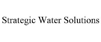 STRATEGIC WATER SOLUTIONS