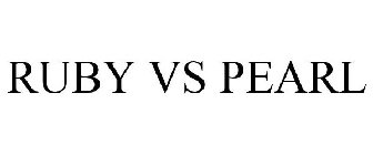 RUBY VS PEARL