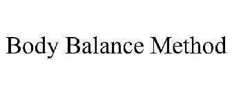 BODY BALANCE METHOD