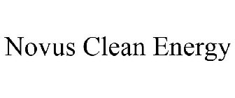 NOVUS CLEAN ENERGY