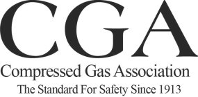 CGA COMPRESSED GAS ASSOCIATION THE STANDARD FOR SAFETY SINCE 1913
