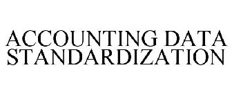 ACCOUNTING DATA STANDARDIZATION